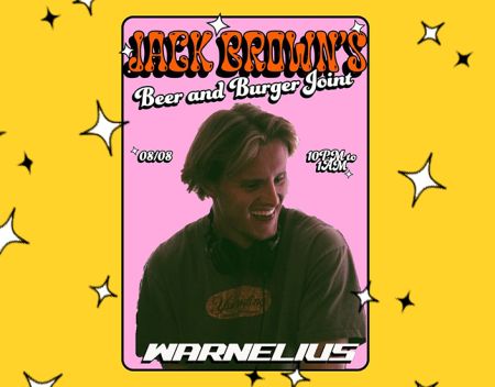 Jack Brown's Beer & Burger Joint, DJ Warnelious