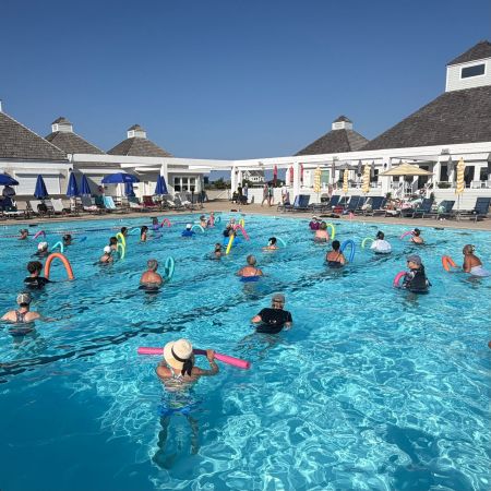 Village Beach Club, Water Aerobics Class