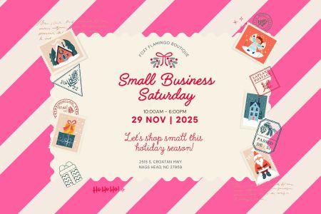 Foxy Flamingo Boutique, Small Business Saturday