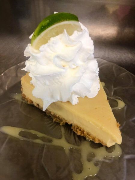 Sonny's Restaurant on the Hatteras Waterfront Outer Banks, Keylime Pie