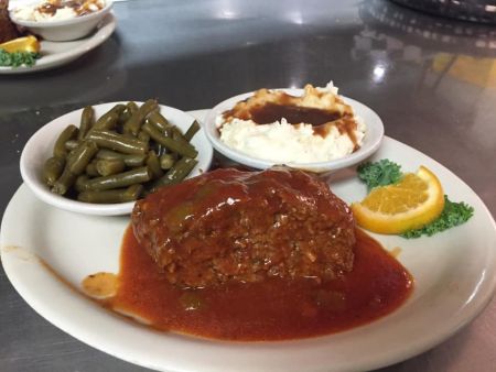 Henry's Restaurant, Wednesday - Meatloaf Dinner
