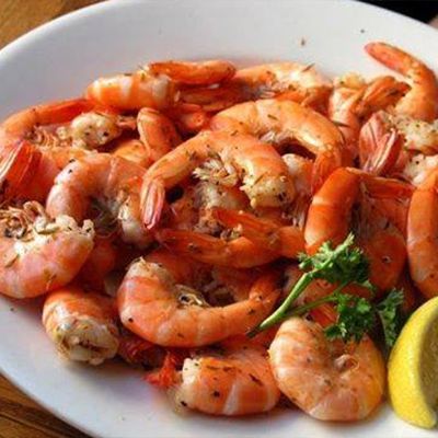 Good Winds Restaurant, Steamed Shrimp Wednesday Special