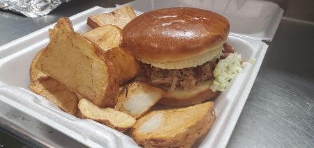 Jerniman's Campground & Restaurant, BBQ Pork Dinner