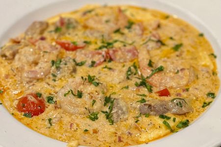 Uncle Ike's Sandbar & Grill, Shrimp and Grits