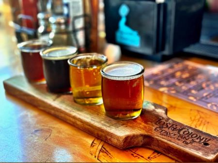 Lost Colony Tavern, Beer Flight