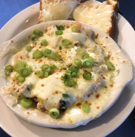 Diamond Shoals Restaurant & Sushi Bar, 2) Seafood Augratin