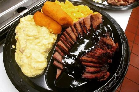 High Cotton BBQ, Beef Brisket Plate
