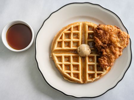 Vicki B's Restaurant & Market, Hot Honey Chicken & Waffle