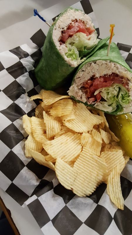 Poor Richard's Sandwich Shop Manteo, TURKEY, TUNA, OR CHICKEN SALAD SANDWICH