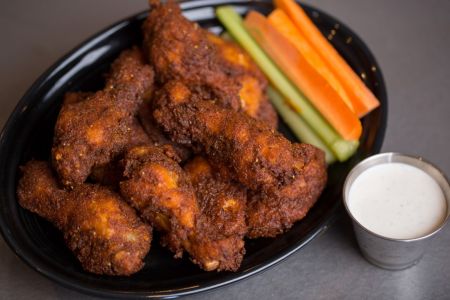 Two Roads Tavern, Nashville Style Hot Chicken Wings