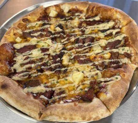 Whalehead Brewery, Backyard BBQ Pizza 12"