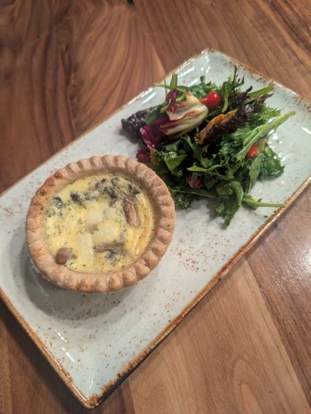 Firetender Stone-Oven Cooking & Bar, Firetender Quiche