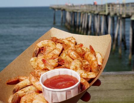 Fish Heads Bar & Grill, Happy Hour Shrimp
