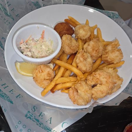 Sea Chef Dockside Kitchen, Fried Shrimp Platter