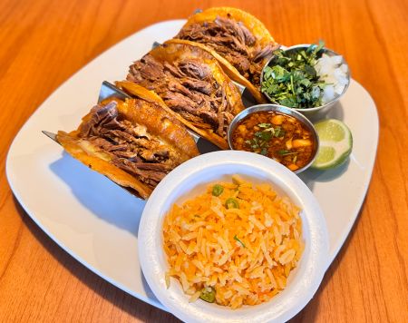 La Fogata Mexican Restaurant, Tacos de Birria