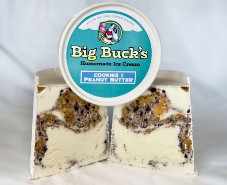 Big Buck's Ice Cream, Delicious Ice Cream