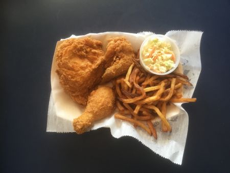 The Cookshak Fried Chicken, Three Piece Meal