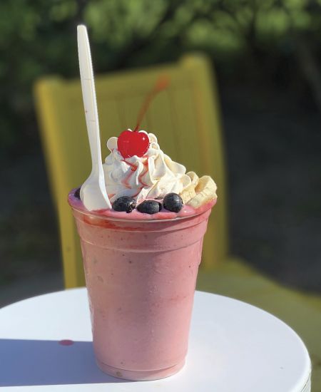 Fatboyz Ice Cream & Sweet Treats Outer Banks, Fresh Fruit