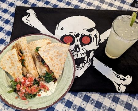 Jolly Roger Restaurant, Steak Quesadilla