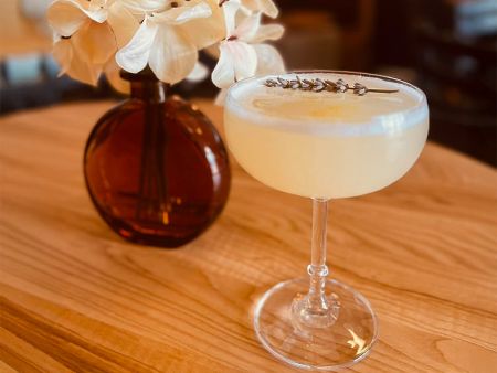 Buffalo City Distillery, Lavender Coconut Vodka Sour