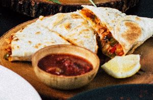 Gaffer’s Restaurant on Ocracoke Island, Quesadilla of the Day