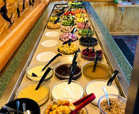 Diamond Shoals Restaurant & Sushi Bar, Fresh Salad Bar