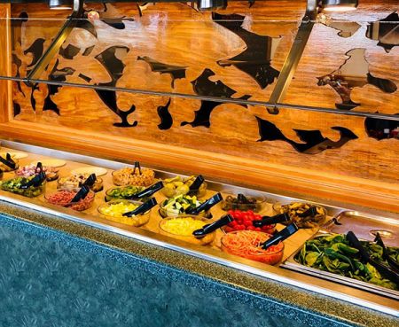 Diamond Shoals Restaurant & Sushi Bar, Fresh Salad Bar