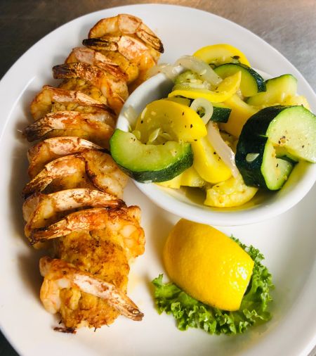 Diamond Shoals Restaurant & Sushi Bar, 2) Stuffed Shrimp