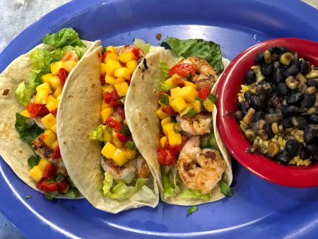 Darrell's Seafood Restaurant Manteo, Fish or Shrimp Tacos