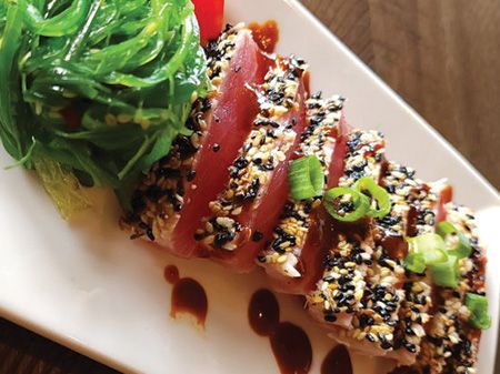 Rusty's Surf & Turf Restaurant on Hatteras Island, Sesame Seared Tuna