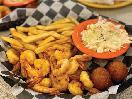 Darrell's Seafood Restaurant Manteo, Shrimp Basket