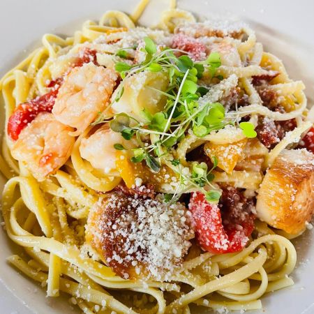 Basnight’s Lone Cedar Outer Banks Seafood Restaurant, Thursday Night Pasta Specials