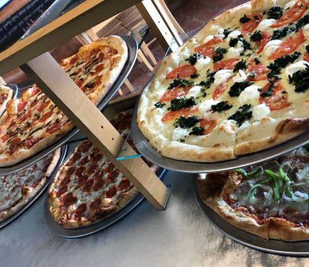 Pizza Stop Outer Banks Pizza, $5 Slice Special