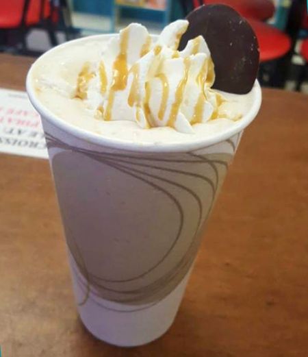 Big Buck's Ice Cream, Latte or Cappuccino Free Upgrade
