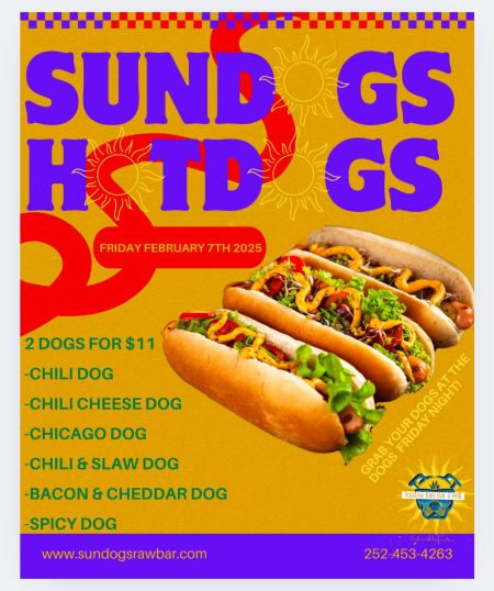 Sundogs Raw Bar & Grill, Sundogs Hotdog Fridays