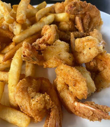 Basnight’s Lone Cedar Cafe, Shrimp 5 Ways