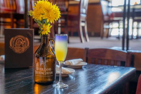 Outer Banks Brewing Station, Brunch at Brew