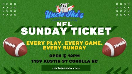 Uncle Ike's Sandbar & Grill, Sunday Football Wing Special