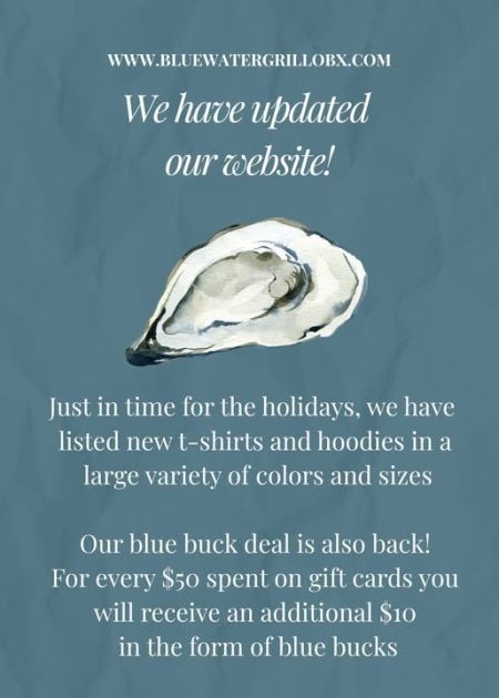 Blue Water Grill & Raw Bar, Blue Buck Deal