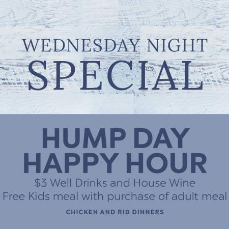 Mulligan's Grille, Wednesday Hump Day Happy Hour