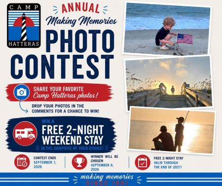 Camp Hatteras Resort, Annual Making Memories Photo Contest!