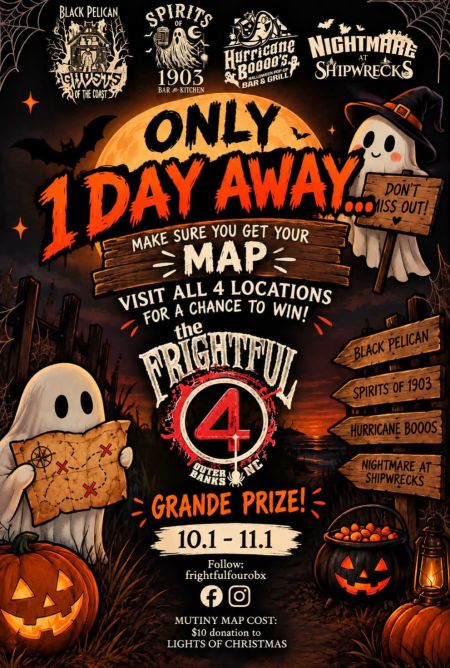 Black Pelican Oceanfront Restaurant, Frightful Four Halloween Celebration