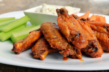 Gaffer’s Restaurant on Ocracoke Island, Happy Hour Wings
