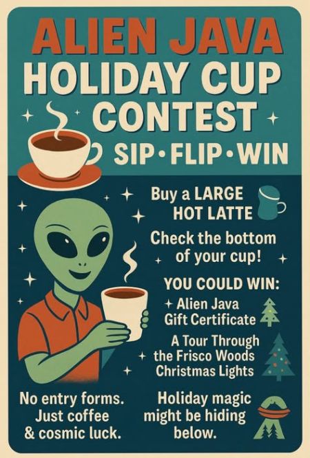 Alien Java Co., Holiday Cup Contest