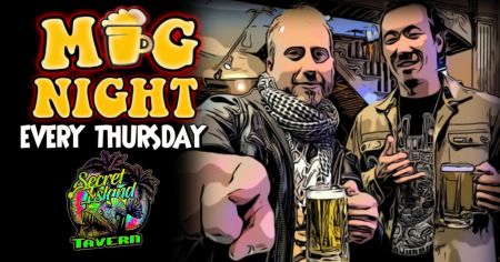 Secret Island Tavern Outer Banks, Mug Night