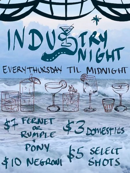 Rundown Cafe, Industry Night
