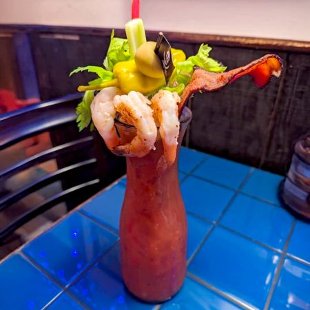 Jolly Roger Restaurant, Half Price Bloody Mary's & Mimosas