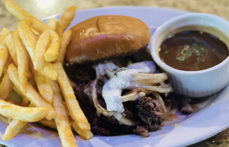 The Froggy Dog Restaurant & Pub, French Dip Lunch Special