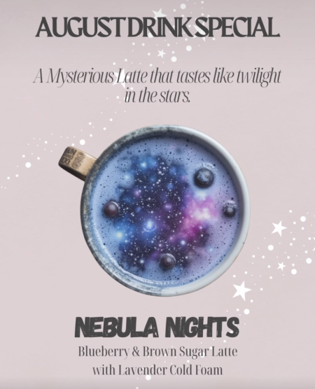 Alien Java Co., August Drink Special: Nebula Nights