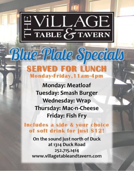 The Village Table & Tavern, Blue Plate Special: Fish Fry